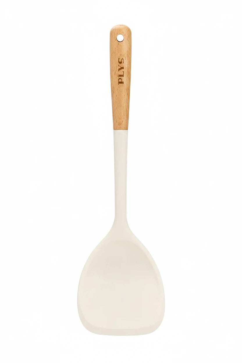 Wooden Handle Silicone Cooking Utensils