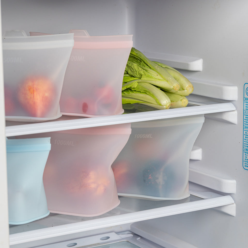 Self-Standing Silicone Food Storage Bag